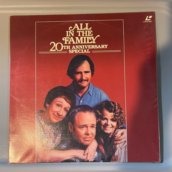 1991 All in the Family 20t Special LaserDisc Reiner Struthers O'Connor Stapleton